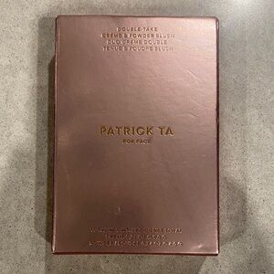 Patrick Ta Rose Gold Metallic Compact Blush Palette